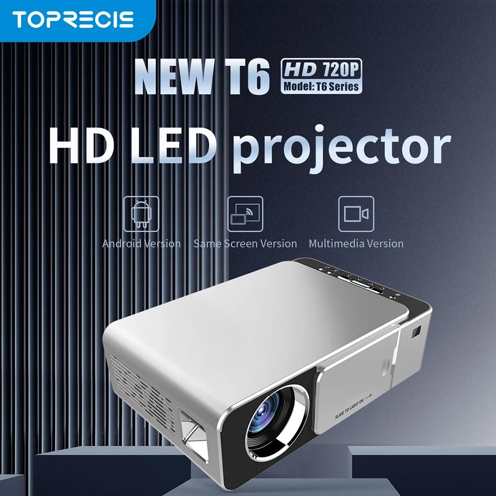 TOPRECIS Ǯ HD Ȩ þ ó׸ , 12000  LED , 4K ,  ȵ̵ 9.0 Ʈ, T6